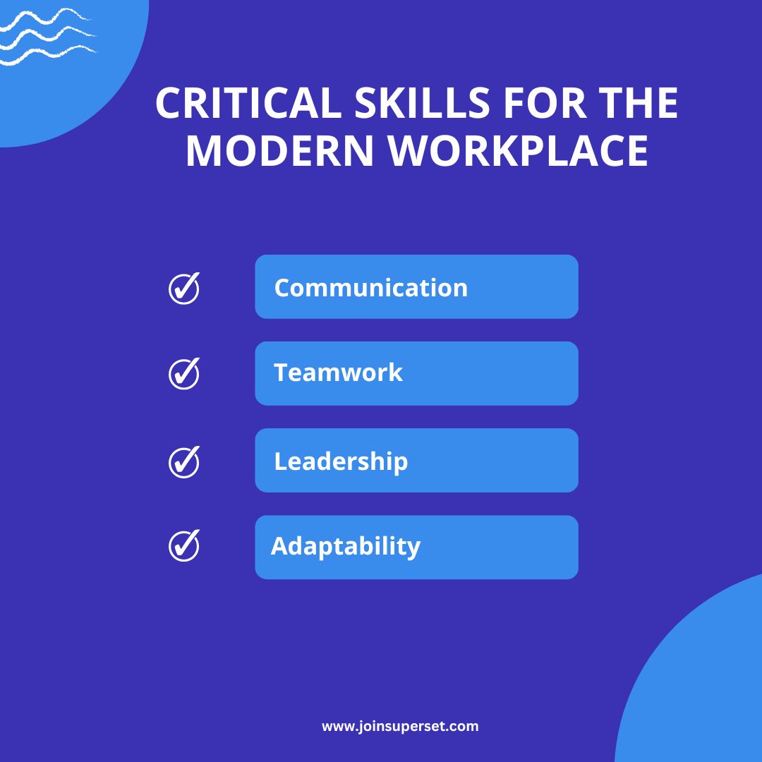 Critical skills for the modern workplace and campus placements