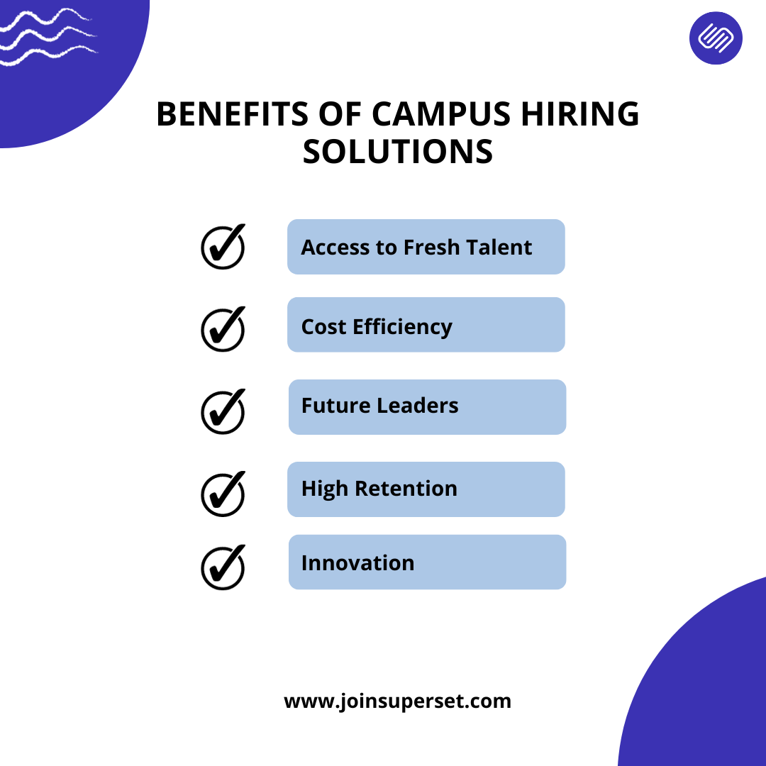 Benefits of campus hiring solutions