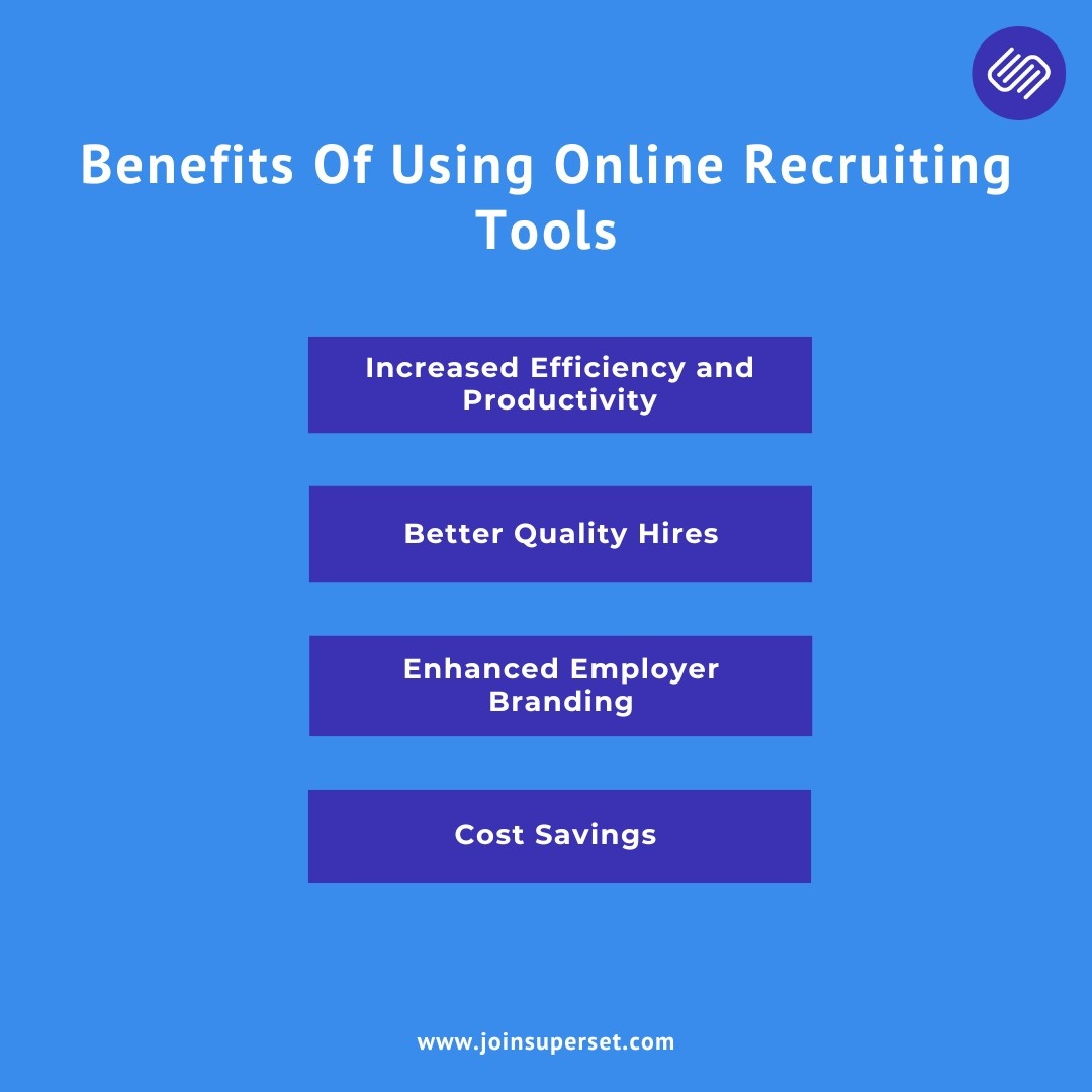 Benefits Of Using Online Recruiting Tools