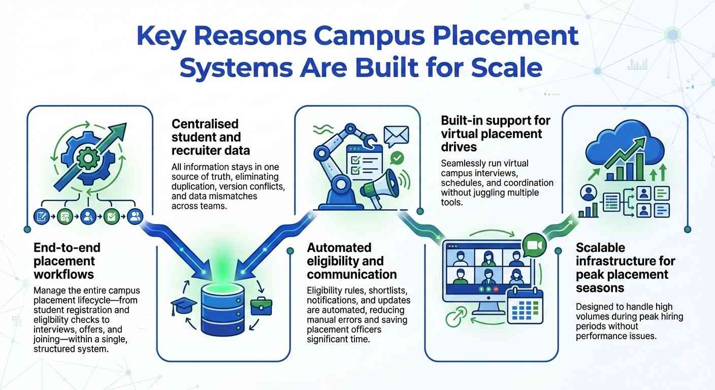 Key Reasons Campus Placement Systems Are Built for Scale