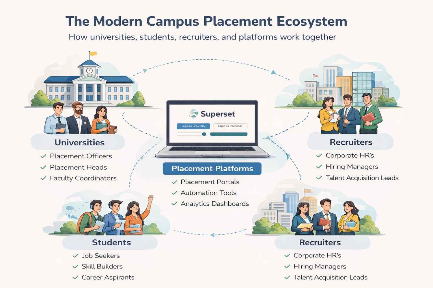 The modern campus placement system