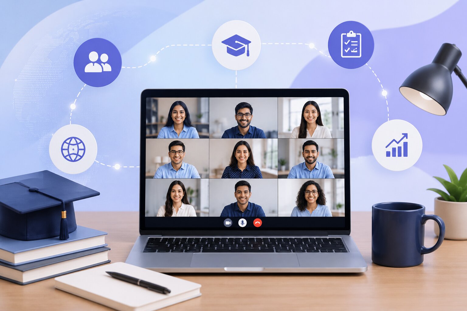 Virtual campus drive