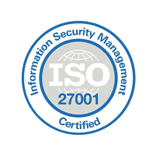 ISO 27001 certified